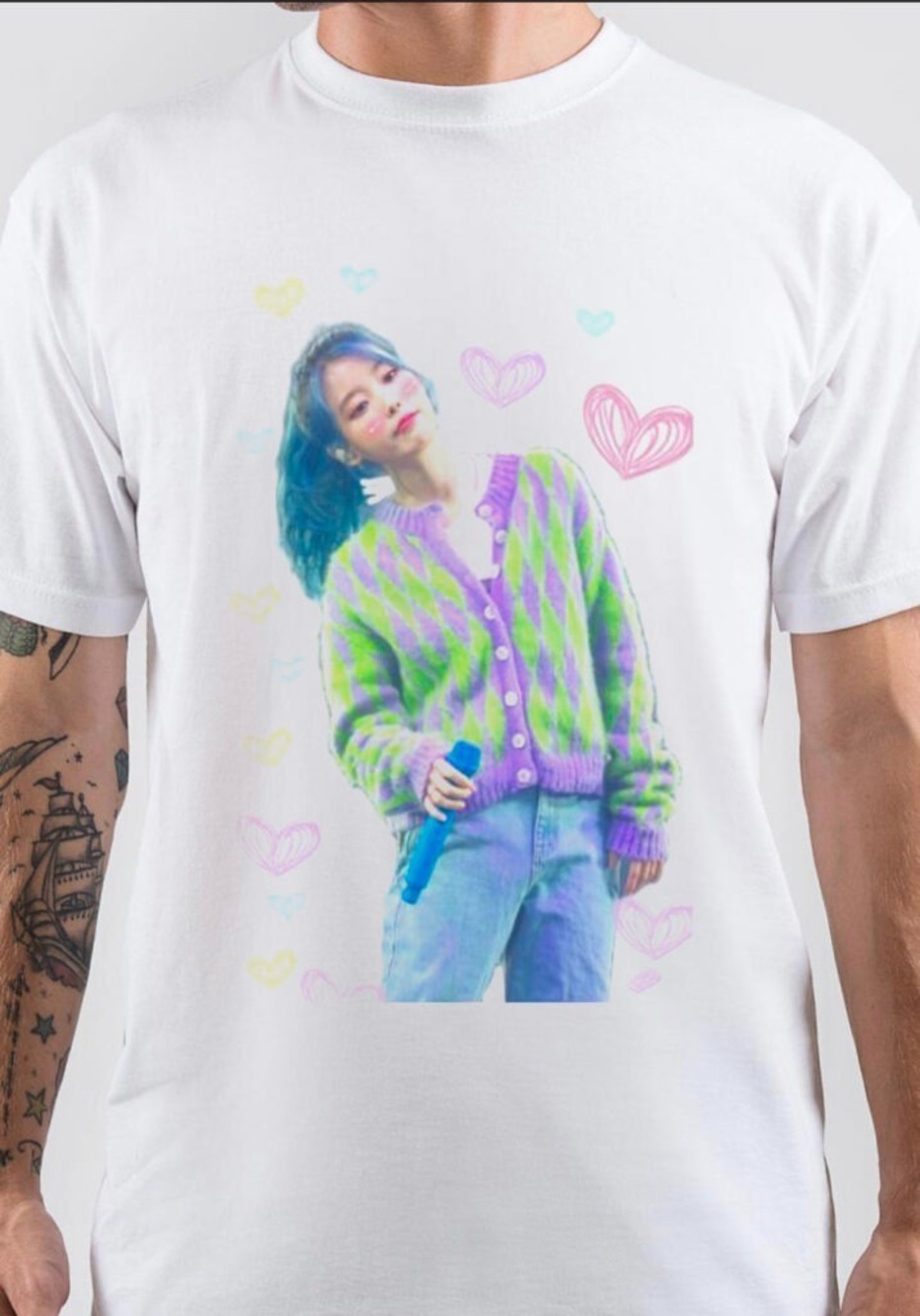 IU HER World TourShirt Lee Ji-Eun Kpop Shirt